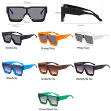 Load image into Gallery viewer, LeonLion 2023 Square Oversized Sunglasses Women Designer Retro Glasses for Women/Men  Eyewear Unisex Gafas De Sol Mujer