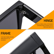 Load image into Gallery viewer, LeonLion 2023 Square Oversized Sunglasses Women Designer Retro Glasses for Women/Men  Eyewear Unisex Gafas De Sol Mujer