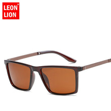 Load image into Gallery viewer, LeonLion 2023 Square Polarized Sunglasses Men Mirror Driving Retro Sun Glasses UV400  Lunette De Soleil Homme