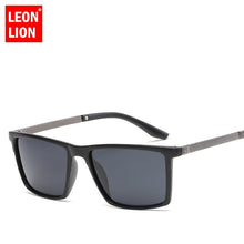 Load image into Gallery viewer, LeonLion 2023 Square Polarized Sunglasses Men Mirror Driving Retro Sun Glasses UV400  Lunette De Soleil Homme