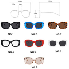 Load image into Gallery viewer, LeonLion 2023 Square Retro Sunglasses Women  Eyewear Women  Brand Glasses Women Mirror Oculos De Sol Feminino