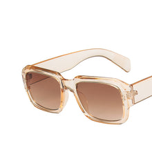 Load image into Gallery viewer, LeonLion 2023 Square Sunglasses Men  Glasses for Men/Women  Brand Eyeglasses Men Mirror Gafas De Sol Para Hombre