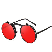 Load image into Gallery viewer, LeonLion 2023 Steam punk Sunglasses Men 2023 Street Beat Round Eyeglasses Outdoor Oculos De Sol Feminino UV400