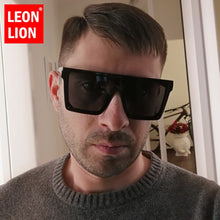 Load image into Gallery viewer, LeonLion 2023 Sunglasses Men Oversized Square Men Sun Glasses Retro Eyewear Men Designer Sunglasses Vintage Gafas De Sol Mujer