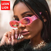 Load image into Gallery viewer, LeonLion 2023 Sunglasses Women Oval Sun Glasses Women Eyewear Retro Brand Designer Sunglasses For Women  Gafas De Mujer
