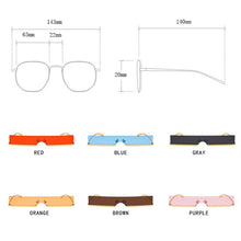 Load image into Gallery viewer, LeonLion 2023 Sunglasses Women Rimless Sun Glasses For Women Punk Brand Designer Sunglasses Women Retro Glasses Hip Hop Okulary