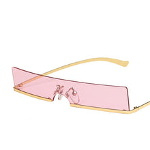 Load image into Gallery viewer, LeonLion 2023 Sunglasses Women Rimless Sun Glasses For Women Punk Brand Designer Sunglasses Women Retro Glasses Hip Hop Okulary