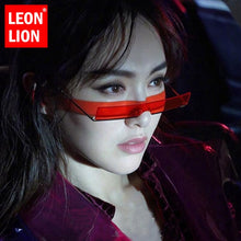 Load image into Gallery viewer, LeonLion 2023 Sunglasses Women Rimless Sun Glasses For Women Punk Brand Designer Sunglasses Women Retro Glasses Hip Hop Okulary