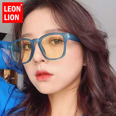 LeonLion 2023 Sunglasses Women Square Women Sun Glasses Vintage Eyewear Brand Designer Sunglasses For Women Hip Hop Okulary