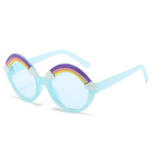 Load image into Gallery viewer, LeonLion 2023 Sunlasses Child Round Rainbow Sunglasses Baby Glasses Brand Design Sunglasses Child Ocean Lens Spectacle