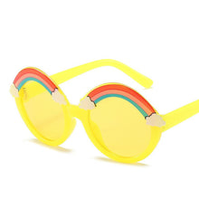 Load image into Gallery viewer, LeonLion 2023 Sunlasses Child Round Rainbow Sunglasses Baby Glasses Brand Design Sunglasses Child Ocean Lens Spectacle