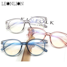 Load image into Gallery viewer, LeonLion 2023 Transparent Jelly Color Sunglasses Women  Round Candies Lens Lady Sun Glasses Outdoor Shopping Metal Glasses