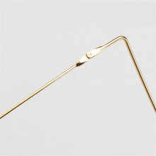 Load image into Gallery viewer, LeonLion 2023 Triangle Glasses Frame Women  Retro Eyewear Frames Women/Men Cateye Eyeglasses Women Vintage Oculos De Sol