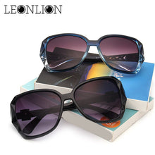 Load image into Gallery viewer, LeonLion 2023 Vintage Big Frame Sunglasses Women Brand Designer Gradient Lens Driving Sun glasses UV400 Oculos De Sol Feminino