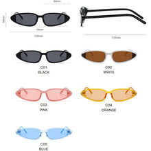 Load image into Gallery viewer, LeonLion 2023 Vintage Cat Eye Women Sunglasses Small Cateye Sun Glasses Women/Men Female UV400 Lens Trendy Eyewear Goggle