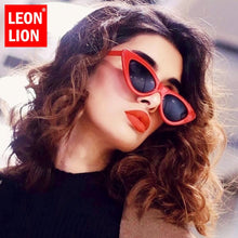 Load image into Gallery viewer, LeonLion 2023 Vintage Cateye Women Sunglasses  Brand Glasses Woman/Men Retro Small Glasses Cat Eye Oculos Feminino
