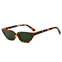 Load image into Gallery viewer, LeonLion 2023 Vintage Leopard Sunglasses Women Cat Eye Retro Female Shopping Sun Glasses Women Small Square Eyewear Men