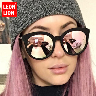 LeonLion 2023 Vintage  Women Sunglasses Candy Color Lens Eyeglasses Classic Retro Outdoor Oculos De Sol Feminino UV400