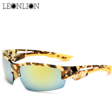 Load image into Gallery viewer, LeonLion 2023 Vintage Outdoor Camouflage Sunglasses Men Classic Fishing Travel Sun Glasses UV400 Glasses Masculino