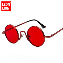 Load image into Gallery viewer, LeonLion 2023 Vintage Round Sunglasses Small Face Women/Men Sun Glasses Femle Goggles Shopping Street Beat Lunette De Soleil