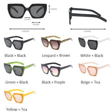 Load image into Gallery viewer, LeonLion 2023 Vintage Square Sunglasses Women Cateye Sun Glasses Men  Brand Eyeglasses Female Gafas De Sol Hombre UV400