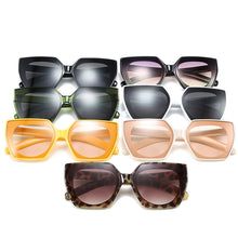 Load image into Gallery viewer, LeonLion 2023 Vintage Square Sunglasses Women Cateye Sun Glasses Men  Brand Eyeglasses Female Gafas De Sol Hombre UV400
