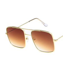 Load image into Gallery viewer, LeonLion 2023 Vintage Square Sunglasses Women Retro Small Female Alloy Sun Glasses UV400 Shopping Lentes De Sol Mujer