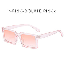 Load image into Gallery viewer, LeonLion 2023 Vintage Square Sunglasses Women/Men  Eyewear Women Retro Glasses for Women Mirror Gafas De Sol Hombre UV400