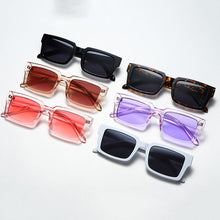 Load image into Gallery viewer, LeonLion 2023 Vintage Square Sunglasses Women/Men  Eyewear Women Retro Glasses for Women Mirror Gafas De Sol Hombre UV400
