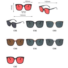 Load image into Gallery viewer, LeonLion 2023 Vintage Square Sunglasses Women Oversized Sunglasses Women Men Retro Black  Sun Glasses Goggle Oculos UV400