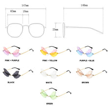 Load image into Gallery viewer, LeonLion 2023 Women Sunglasses Wing Frame Sunglasses Women Glasses Brand Designer Sun Glasses Women Party Gafas De Mujer