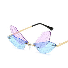 Load image into Gallery viewer, LeonLion 2023 Women Sunglasses Wing Frame Sunglasses Women Glasses Brand Designer Sun Glasses Women Party Gafas De Mujer