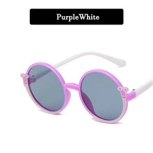 Load image into Gallery viewer, LeonLion 2023 Cartoon Snail Sunglasses Children Round Eyewear Boys/Girls Glasses Kids Mirror Gafas De Sol Mujer UV400