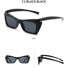 Load image into Gallery viewer, LeonLion 2023 Cat Eye Sunglasses Women Vintage Gradient Small Sun Glasses Women/Men Brand Designer Eyewear Elegant Gafas De Sol