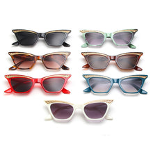 Load image into Gallery viewer, LeonLion 2023 Cateye Sunglasses Women Brand Designer Eyewear Women/Men Small Vintage Glasses Women Cat Eye Lentes De Sol Mujer