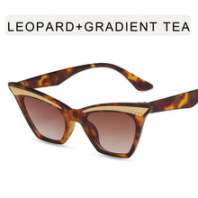 Load image into Gallery viewer, LeonLion 2023 Cateye Sunglasses Women Brand Designer Eyewear Women/Men Small Vintage Glasses Women Cat Eye Lentes De Sol Mujer