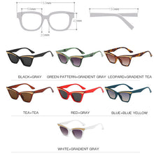 Load image into Gallery viewer, LeonLion 2023 Cateye Sunglasses Women Brand Designer Eyewear Women/Men Small Vintage Glasses Women Cat Eye Lentes De Sol Mujer