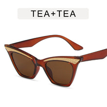 Load image into Gallery viewer, LeonLion 2023 Cateye Sunglasses Women Brand Designer Eyewear Women/Men Small Vintage Glasses Women Cat Eye Lentes De Sol Mujer