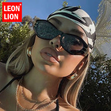 Load image into Gallery viewer, LeonLion 2023 Cateye Vintage Women Sunglasses Small Retro Glasses Women/Men Leopard Eyeglasses Women Brand Gafas De Sol Mujer