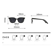 Load image into Gallery viewer, LeonLion 2023 Cateye Women Sunglasses Square Temperament Sun Glasses for Women Jelly Shades for Women Vintage Gafas De Sol Mujer