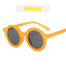 Load image into Gallery viewer, LeonLion 2023 Cute Round Sunglasses Children Lovely Personality Eyeglasses Baby Round Glasses Boys/Girls Mirror Gafas De Sol
