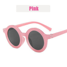 Load image into Gallery viewer, LeonLion 2023 Cute Round Sunglasses Children Lovely Personality Eyeglasses Baby Round Glasses Boys/Girls Mirror Gafas De Sol