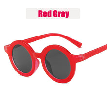 Load image into Gallery viewer, LeonLion 2023 Cute Round Sunglasses Children Lovely Personality Eyeglasses Baby Round Glasses Boys/Girls Mirror Gafas De Sol