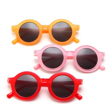 Load image into Gallery viewer, LeonLion 2023 Cute Round Sunglasses Children Lovely Personality Eyeglasses Baby Round Glasses Boys/Girls Mirror Gafas De Sol