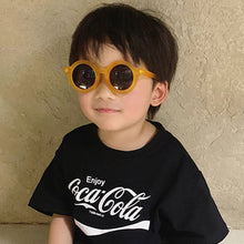 Load image into Gallery viewer, LeonLion 2023 Cute Round Sunglasses Children Lovely Personality Eyeglasses Baby Round Glasses Boys/Girls Mirror Gafas De Sol
