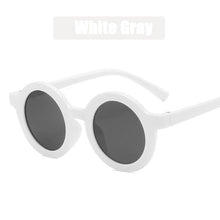 Load image into Gallery viewer, LeonLion 2023 Cute Round Sunglasses Children Lovely Personality Eyeglasses Baby Round Glasses Boys/Girls Mirror Gafas De Sol