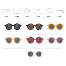 Load image into Gallery viewer, LeonLion 2023 Cute Round Sunglasses Children Lovely Personality Eyeglasses Baby Round Glasses Boys/Girls Mirror Gafas De Sol