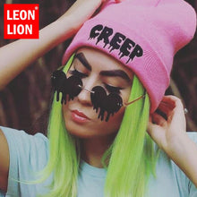 Load image into Gallery viewer, LeonLion 2023 Heart Retro Sunglasses Women Brand Designer Glasses For Women/Men Funny Eyewear Women Mirror Oculos De Sol Gafas