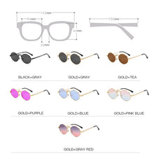 Load image into Gallery viewer, LeonLion 2023 Metal Round Sunglasses Women Vintage  Glasses Women/Men Brand Designer Eyewear Women Gafas De Sol Hombre