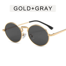Load image into Gallery viewer, LeonLion 2023 Metal Round Sunglasses Women Vintage  Glasses Women/Men Brand Designer Eyewear Women Gafas De Sol Hombre